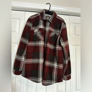 Costco freedom foundry flannel fleece jacket